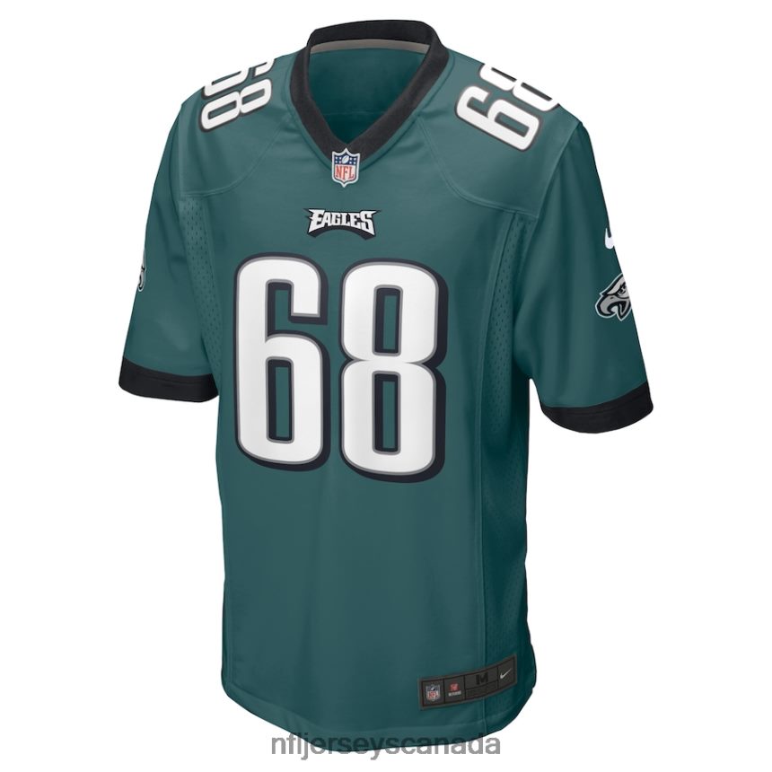 Men Philadelphia Eagles Jordan Mailata Nike Midnight Green Game Jersey Clothing NFL TBXFR6381