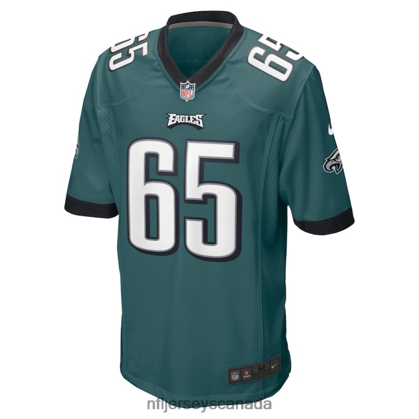 Men Philadelphia Eagles Lane Johnson Nike Midnight Green Game Jersey Clothing NFL TBXFR6284