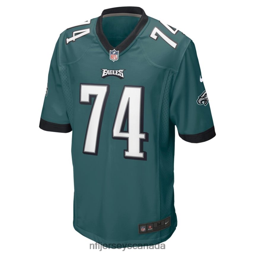 Men Philadelphia Eagles Le\Raven Clark Nike Midnight Green Game Jersey Clothing NFL TBXFR66295