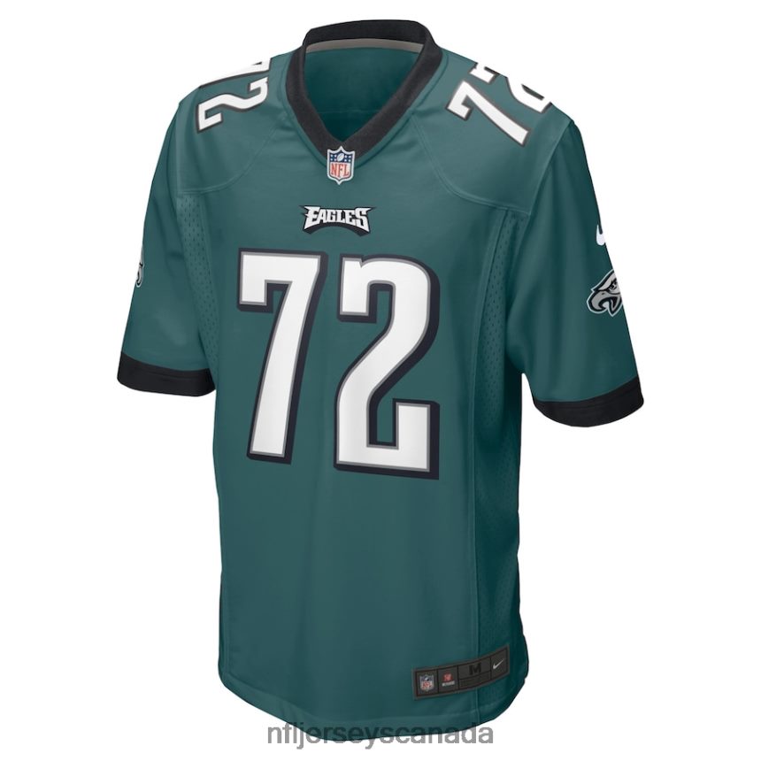 Men Philadelphia Eagles Linval Joseph Nike Midnight Green Game Player Jersey Clothing NFL TBXFR64547
