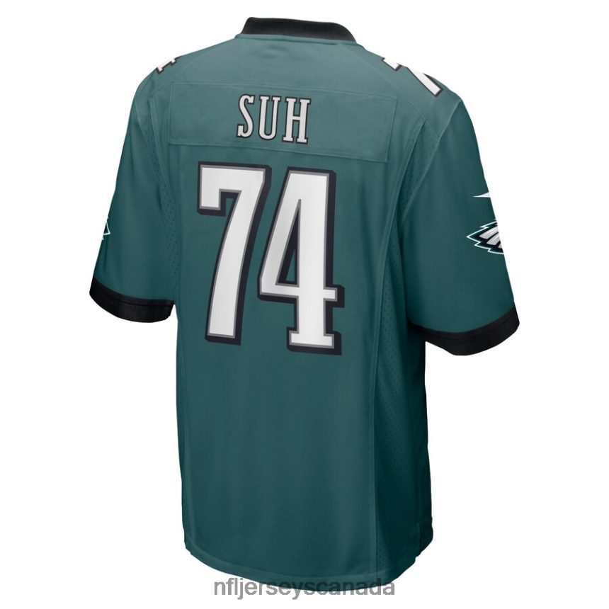 Men Philadelphia Eagles Ndamukong Suh Nike Midnight Green Game Player Jersey Clothing NFL TBXFR61843