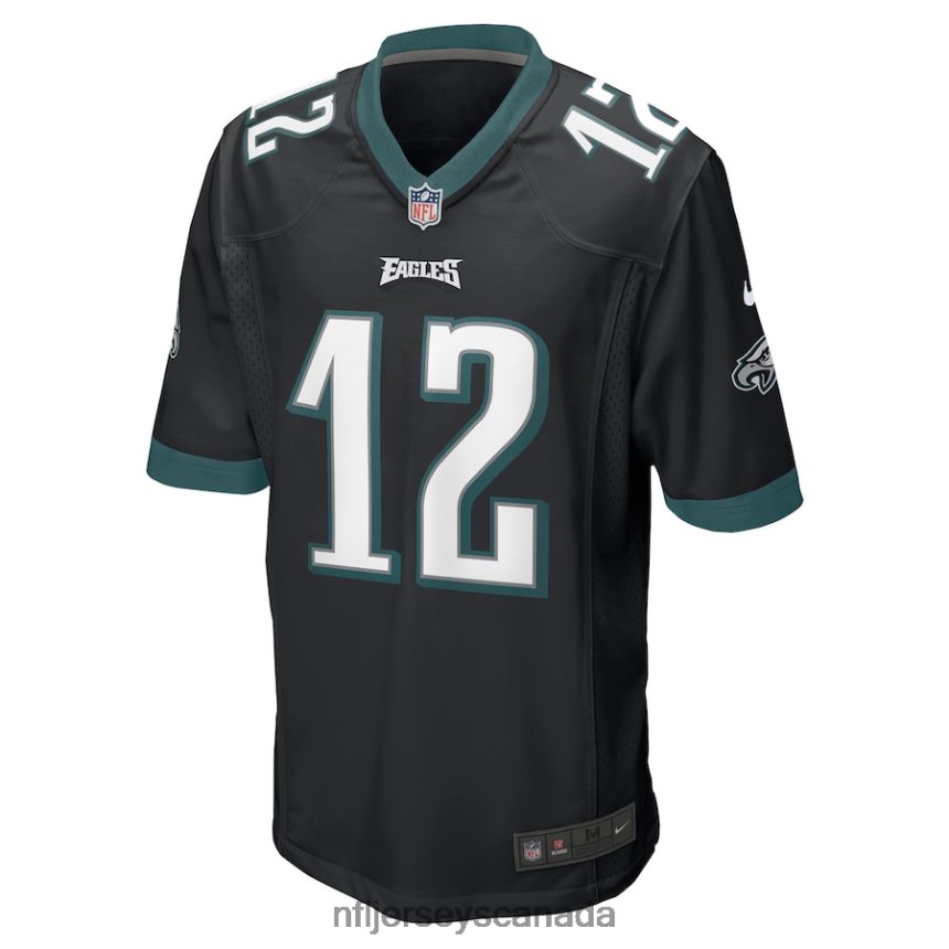 Men Philadelphia Eagles Randall Cunningham Nike Black Retired Player Alternate Game Jersey Clothing NFL TBXFR61092