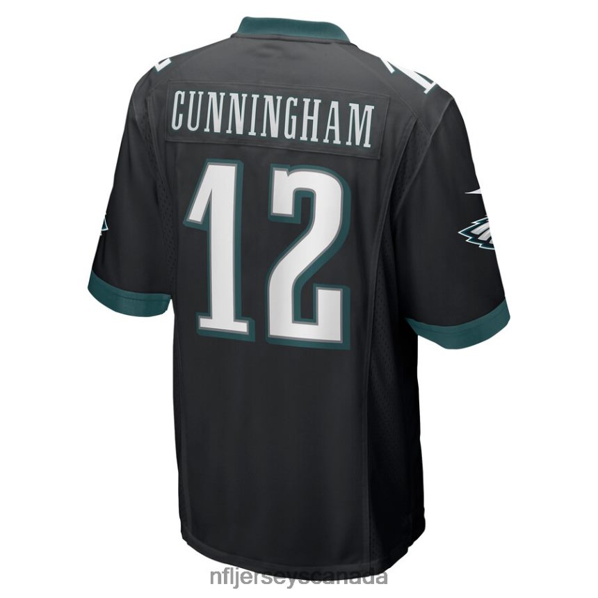 Men Philadelphia Eagles Randall Cunningham Nike Black Retired Player Alternate Game Jersey Clothing NFL TBXFR61092