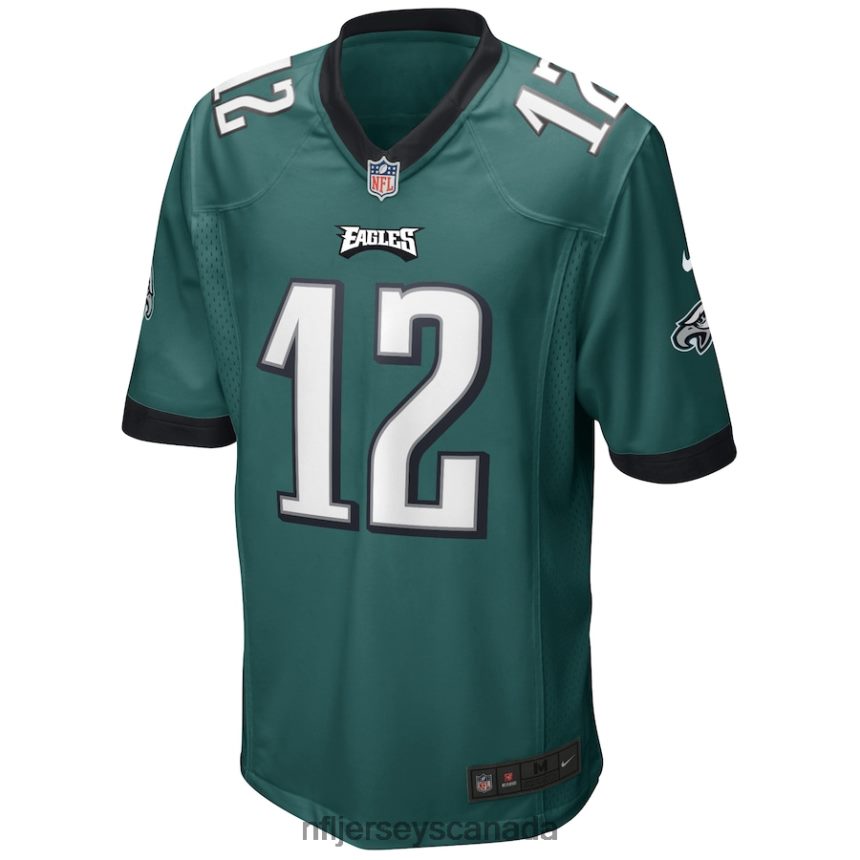 Men Philadelphia Eagles Randall Cunningham Nike Midnight Green Game Retired Player Jersey Clothing NFL TBXFR62941