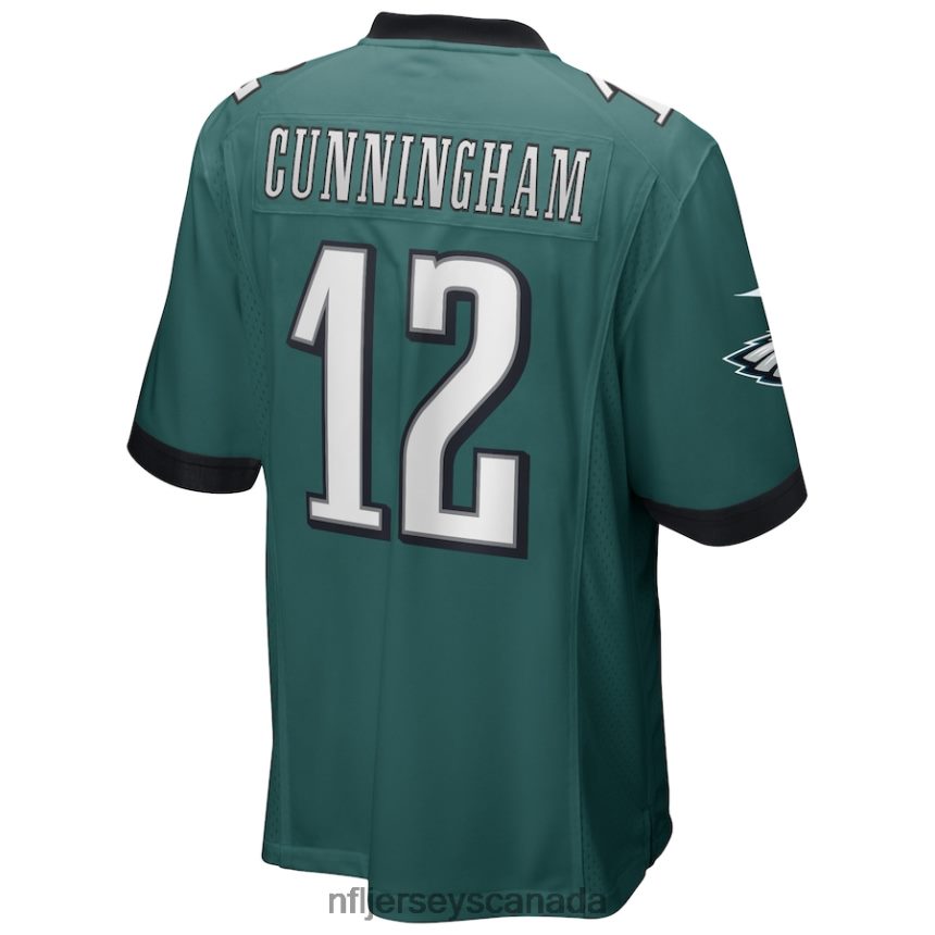 Men Philadelphia Eagles Randall Cunningham Nike Midnight Green Game Retired Player Jersey Clothing NFL TBXFR62941