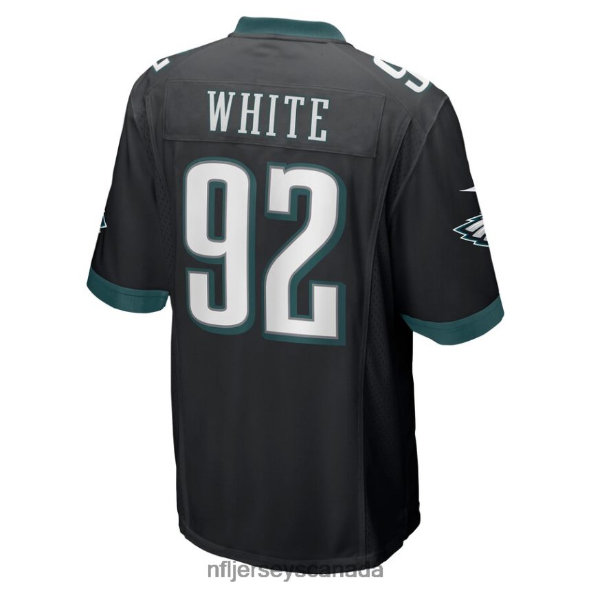 Men Philadelphia Eagles Reggie White Nike Black Retired Player Alternate Game Jersey Clothing NFL TBXFR63164