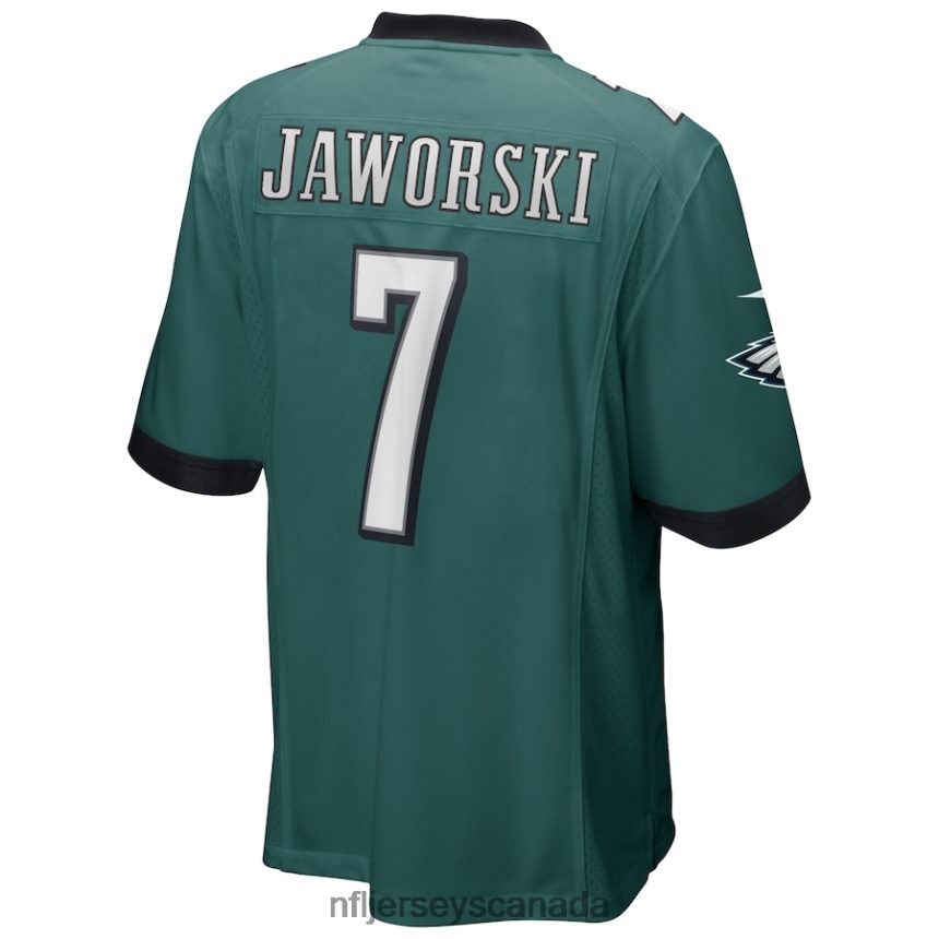 Men Philadelphia Eagles Ron Jaworski Nike Midnight Green Game Retired Player Jersey Clothing NFL TBXFR62138