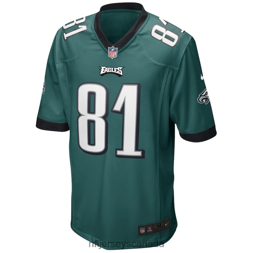 Men Philadelphia Eagles Terrell Owens Nike Midnight Green Game Retired Player Jersey Clothing NFL TBXFR61958