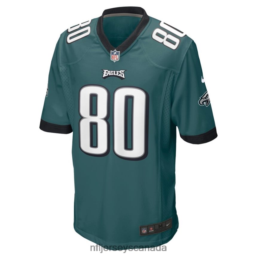 Men Philadelphia Eagles Tyree Jackson Nike Midnight Green Game Jersey Clothing NFL TBXFR65702