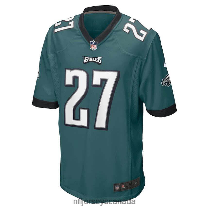 Men Philadelphia Eagles Zech McPhearson Nike Midnight Green Game Jersey Clothing NFL TBXFR65923