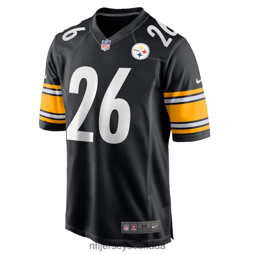Men Pittsburgh Steelers Anthony McFarland Jr Nike Black Game Player Jersey Clothing NFL TBXFR65773