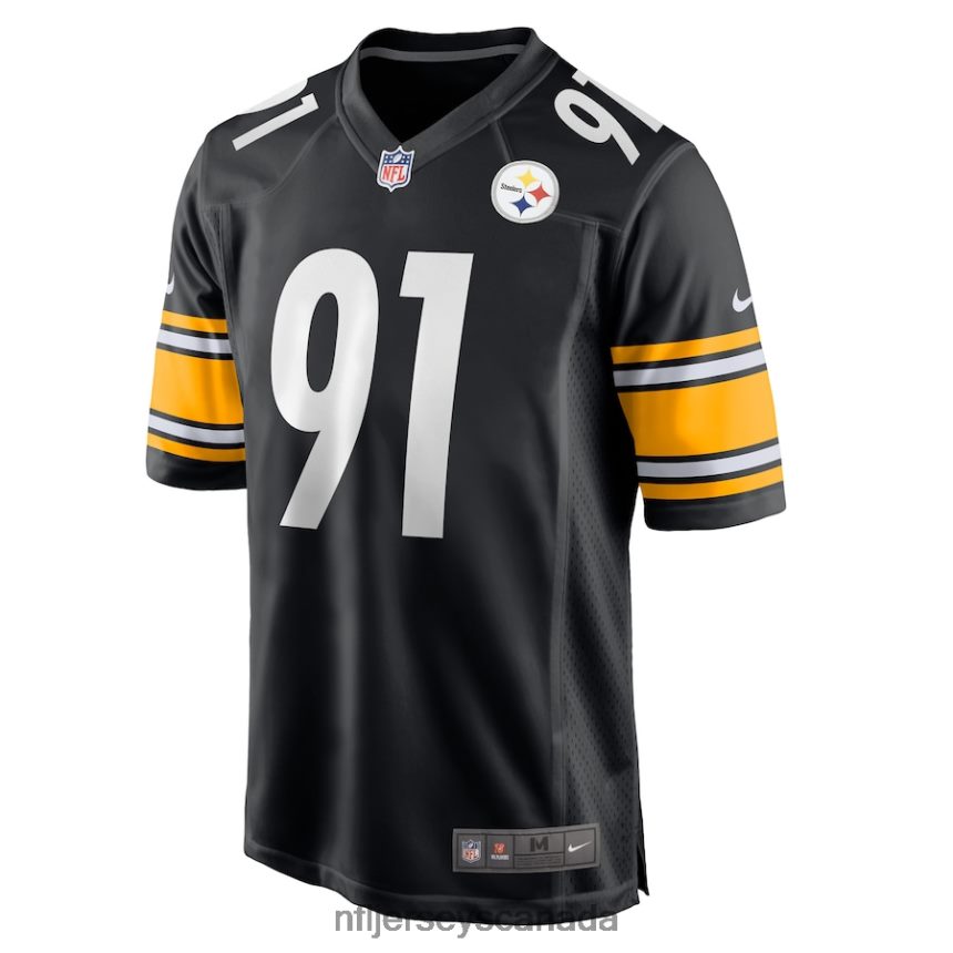 Men Pittsburgh Steelers Delontae Scott Nike Black Game Player Jersey Clothing NFL TBXFR64166
