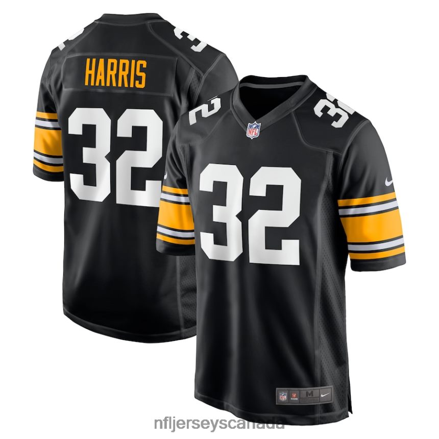 Men Pittsburgh Steelers Franco Harris Nike Black Alternate Retired Player Jersey Clothing NFL TBXFR61047