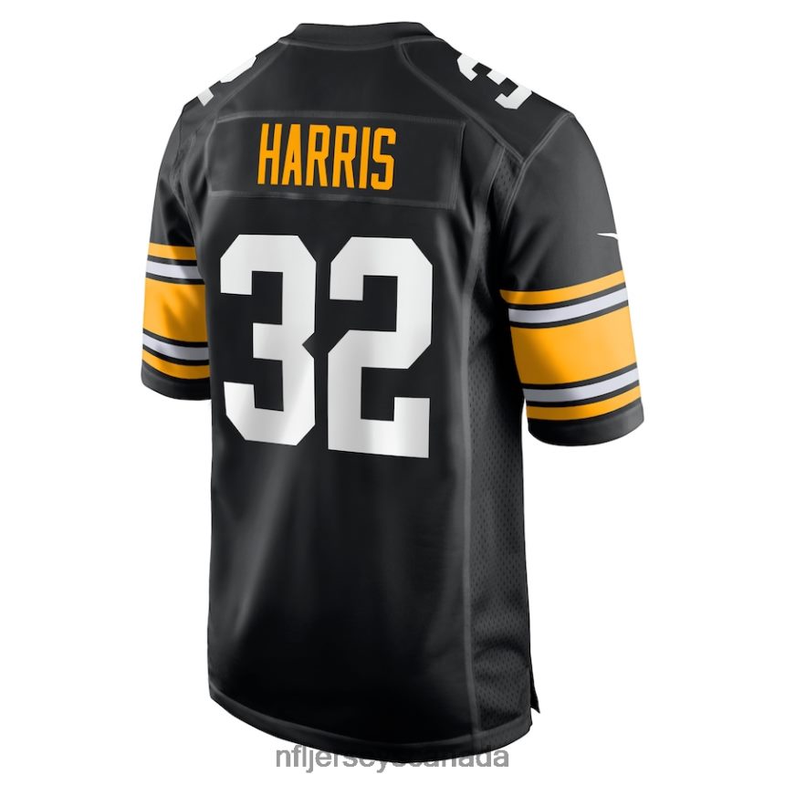 Men Pittsburgh Steelers Franco Harris Nike Black Alternate Retired Player Jersey Clothing NFL TBXFR61047
