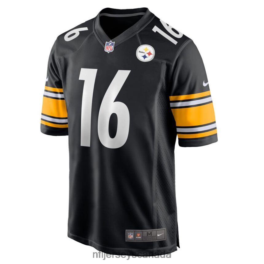 Men Pittsburgh Steelers Josh Jackson Nike Black Game Player Jersey Clothing NFL TBXFR66699