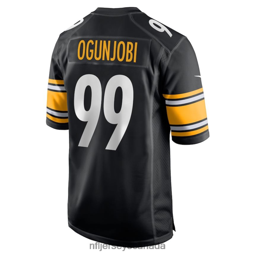 Men Pittsburgh Steelers Larry Ogunjobi Nike Black Game Player Jersey Clothing NFL TBXFR64546