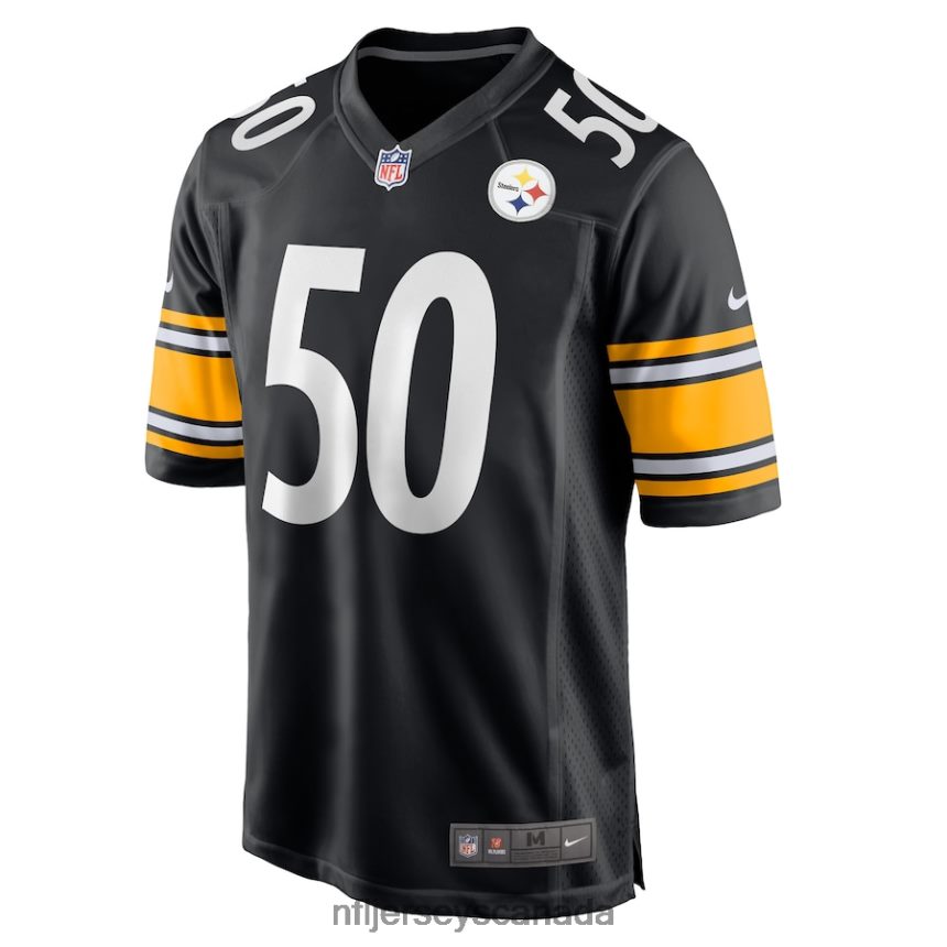 Men Pittsburgh Steelers Malik Reed Nike Black Game Player Jersey Clothing NFL TBXFR64739