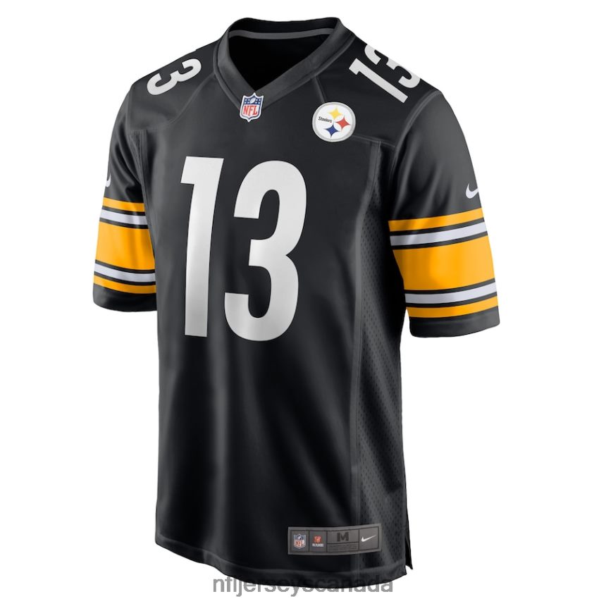 Men Pittsburgh Steelers Miles Boykin Nike Black Game Player Jersey Clothing NFL TBXFR66812