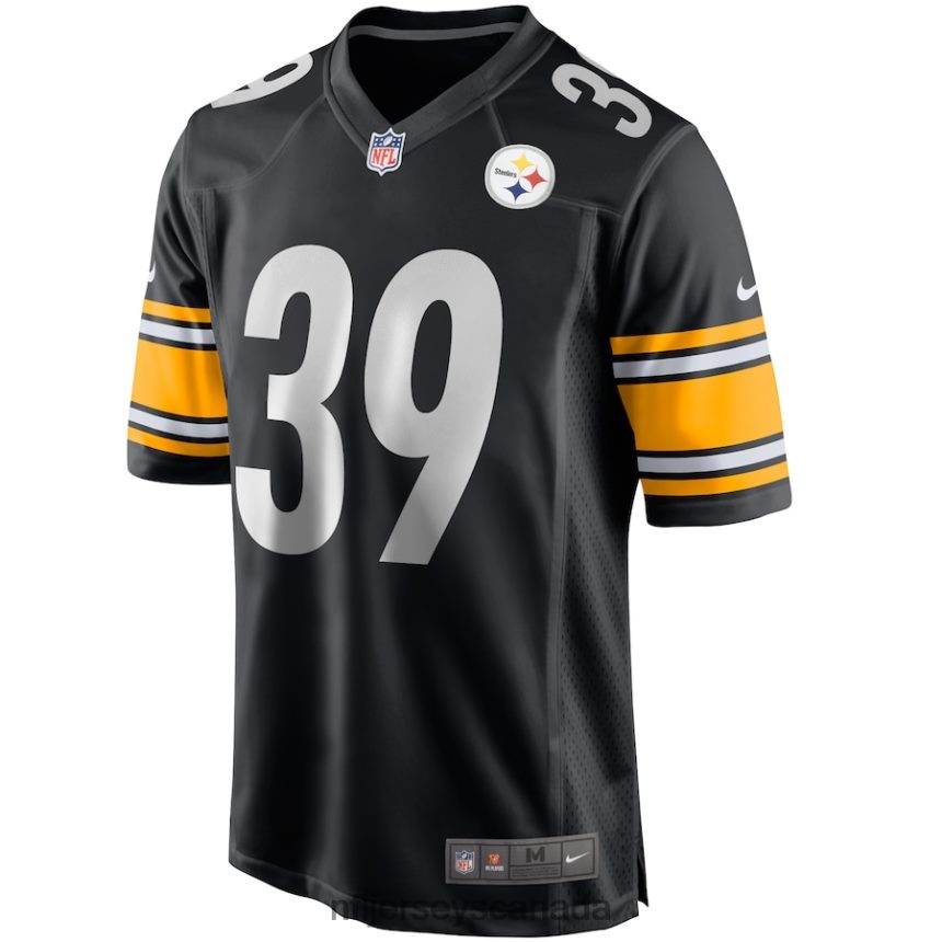 Men Pittsburgh Steelers Minkah Fitzpatrick Nike Black Game Jersey Clothing NFL TBXFR6189