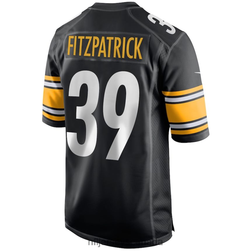 Men Pittsburgh Steelers Minkah Fitzpatrick Nike Black Game Jersey Clothing NFL TBXFR6189