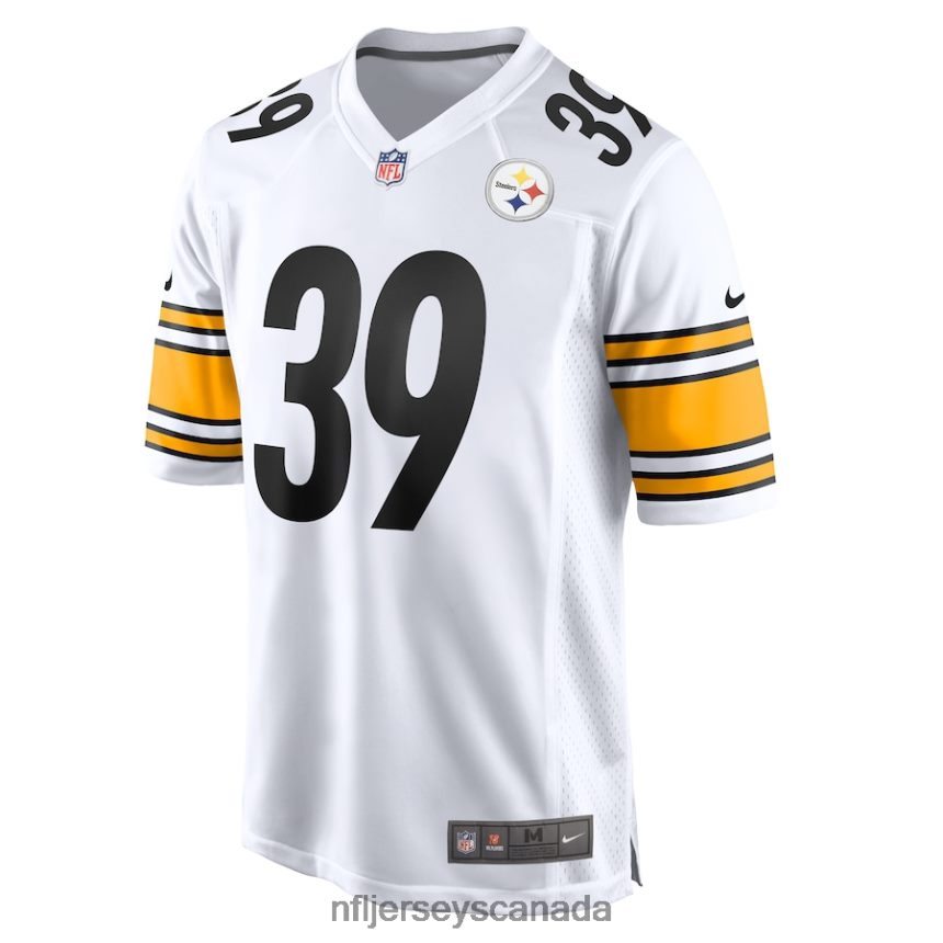 Men Pittsburgh Steelers Minkah Fitzpatrick Nike White Game Player Jersey Clothing NFL TBXFR6574