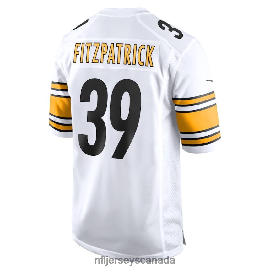 Men Pittsburgh Steelers Minkah Fitzpatrick Nike White Game Player Jersey Clothing NFL TBXFR6574