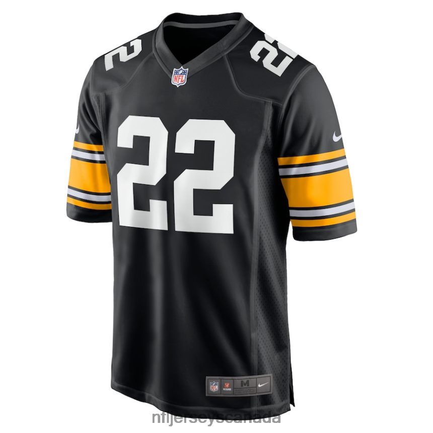 Men Pittsburgh Steelers Najee Harris Nike Black Home Player Game Jersey Clothing NFL TBXFR61895