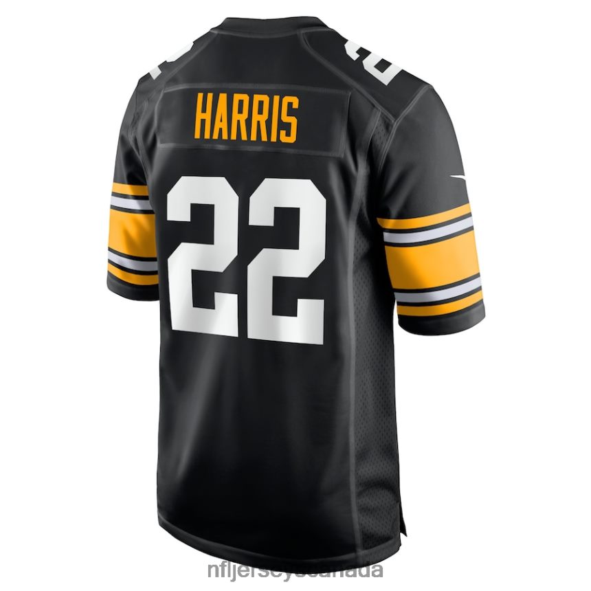 Men Pittsburgh Steelers Najee Harris Nike Black Home Player Game Jersey Clothing NFL TBXFR61895