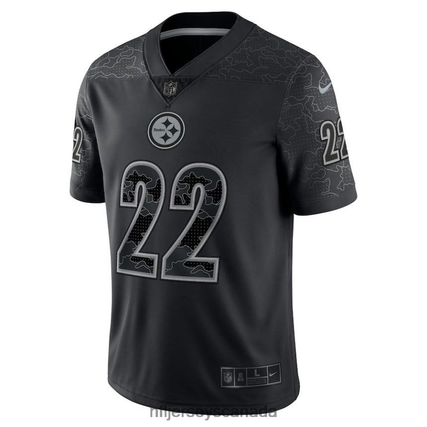Men Pittsburgh Steelers Najee Harris Nike Black RFLCTV Limited Jersey Clothing NFL TBXFR62040