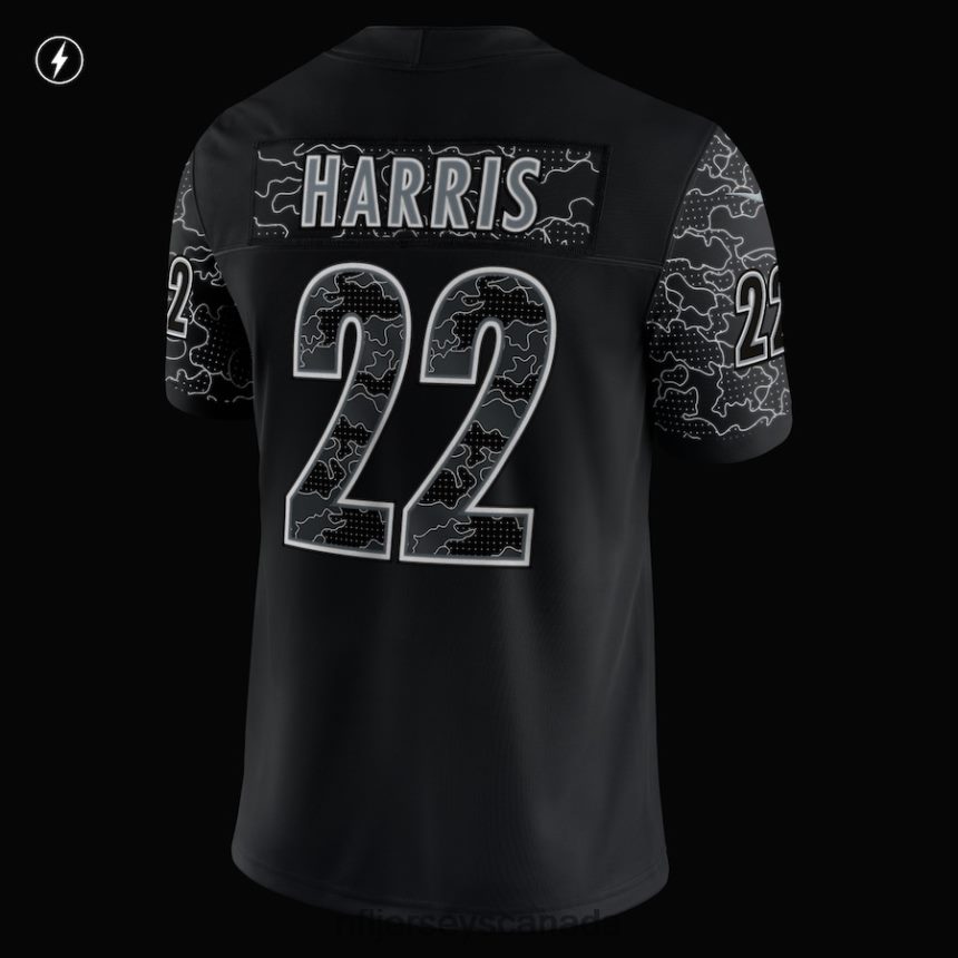 Men Pittsburgh Steelers Najee Harris Nike Black RFLCTV Limited Jersey Clothing NFL TBXFR62040