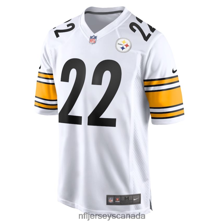Men Pittsburgh Steelers Najee Harris Nike White Game Jersey Clothing NFL TBXFR61318
