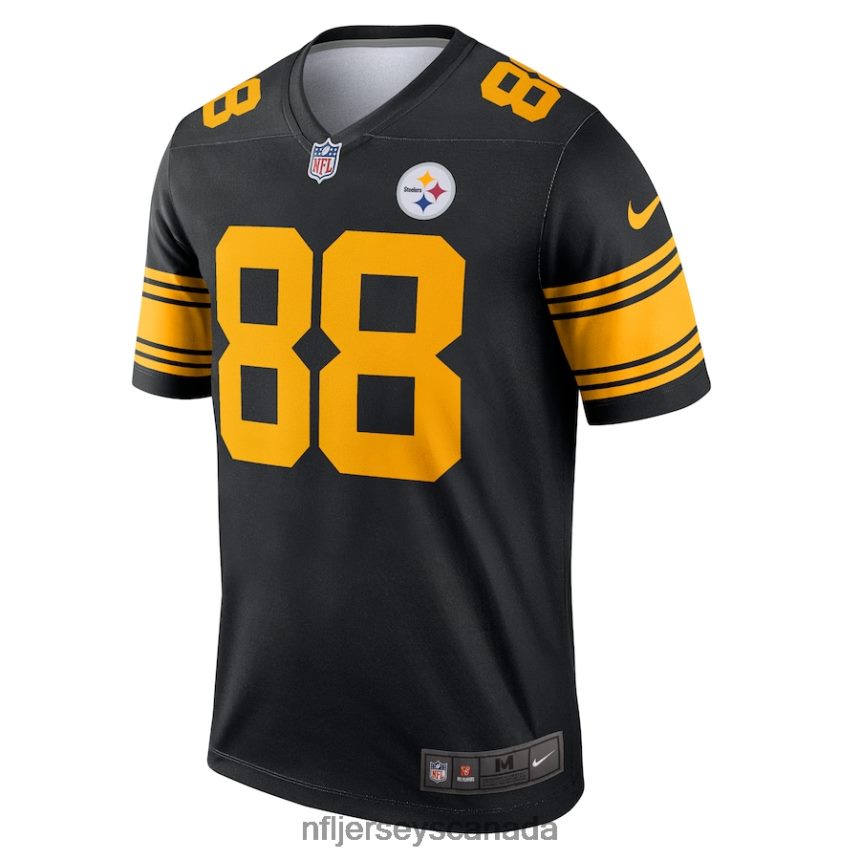 Men Pittsburgh Steelers Pat Freiermuth Nike Black Alternate Legend Jersey Clothing NFL TBXFR62345