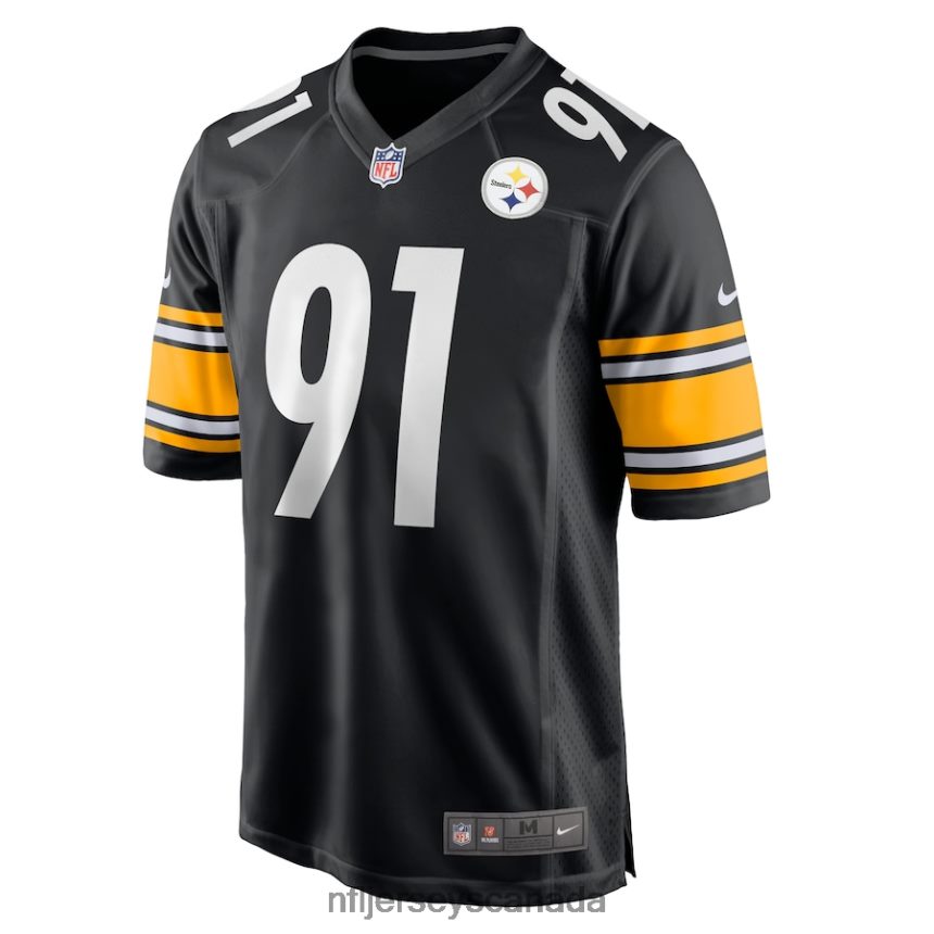 Men Pittsburgh Steelers Stephon Tuitt Nike Black Game Team Jersey Clothing NFL TBXFR63455