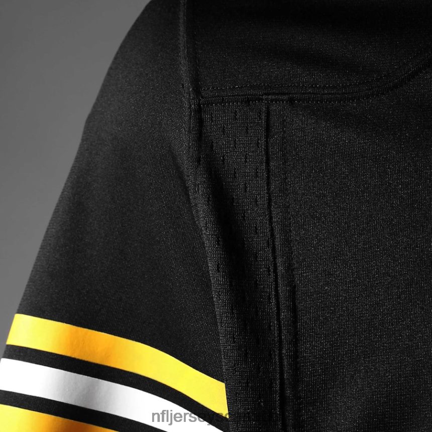 Men Pittsburgh Steelers TJ Watt Nike Black Game Player Jersey Clothing NFL TBXFR61469