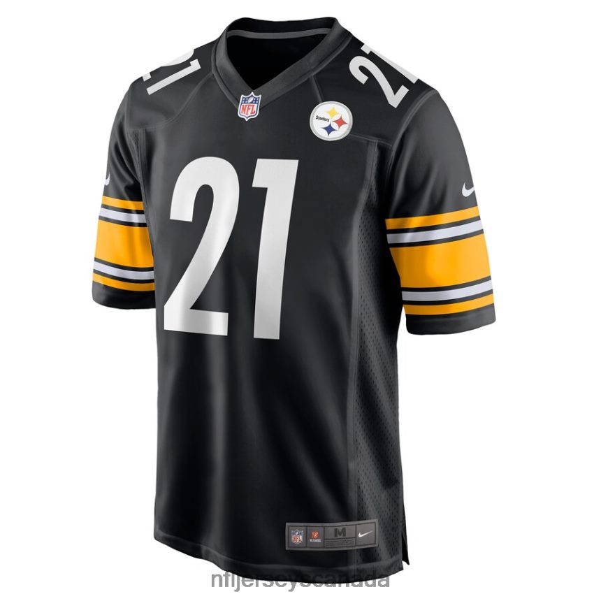 Men Pittsburgh Steelers Tre Norwood Nike Black Game Jersey Clothing NFL TBXFR62361