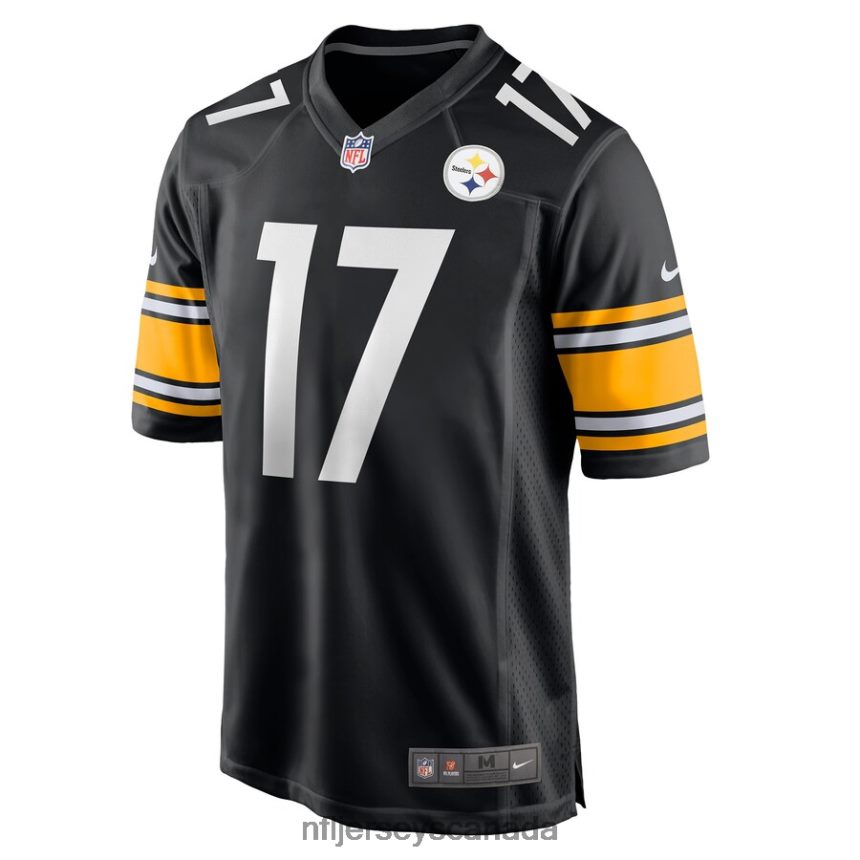 Men Pittsburgh Steelers William Jackson Nike Black Game Player Jersey Clothing NFL TBXFR65786