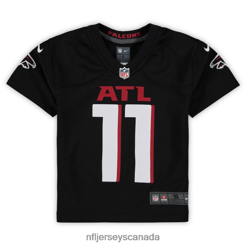 Men Preschool Atlanta Falcons Julio Jones Nike Black Game Jersey Clothing NFL TBXFR62248