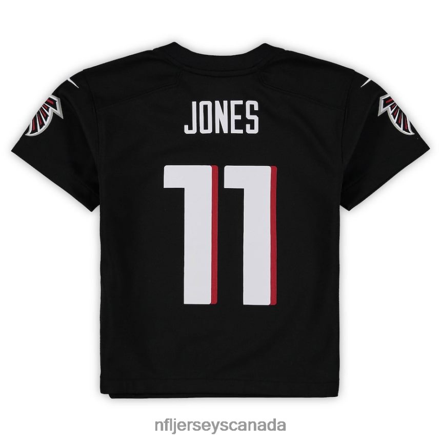 Men Preschool Atlanta Falcons Julio Jones Nike Black Game Jersey Clothing NFL TBXFR62248