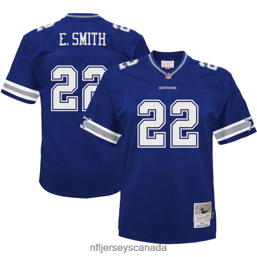 Men Preschool Dallas Cowboys Emmitt Smith Mitchell  Ness Navy 1996 Retired Player Legacy Jersey Clothing NFL TBXFR61435