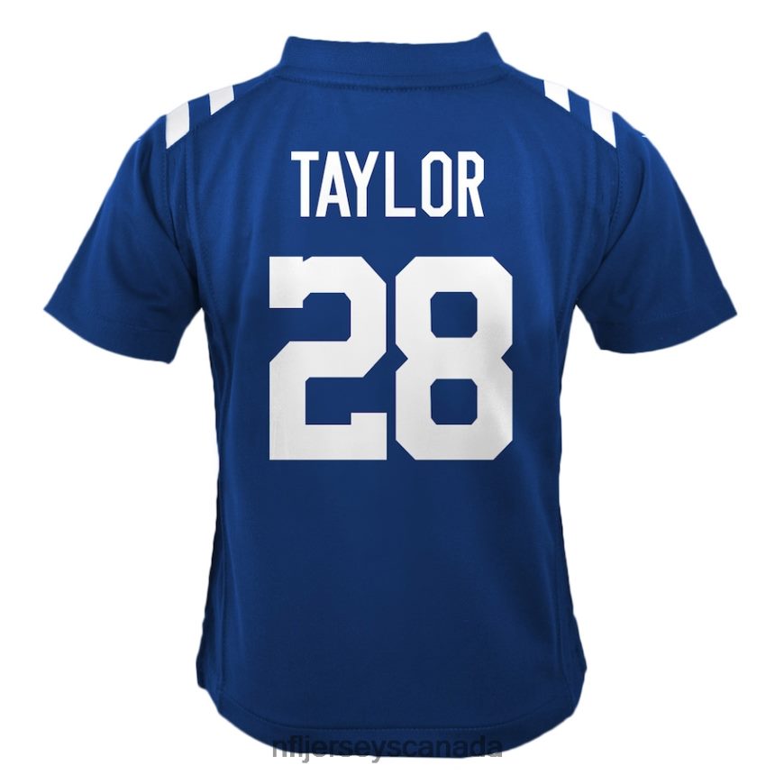 Men Preschool Indianapolis Colts Jonathan Taylor Nike Royal Game Jersey Clothing NFL TBXFR63204