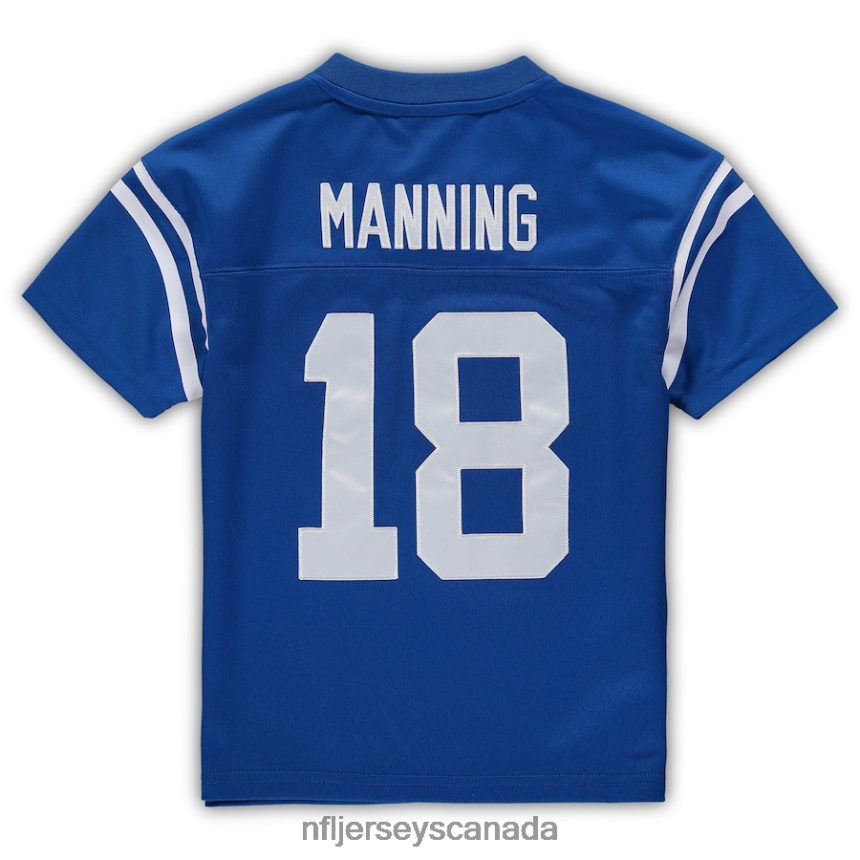 Men Preschool Indianapolis Colts Peyton Manning Mitchell  Ness Royal Retired Legacy Jersey Clothing NFL TBXFR62089