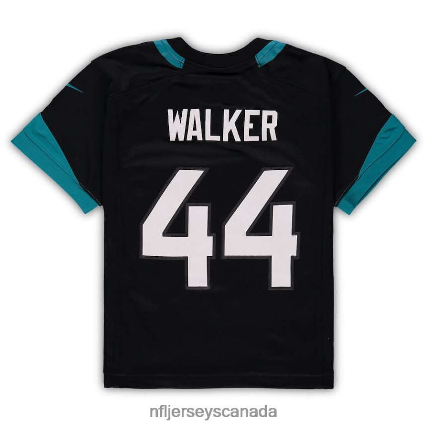 Men Preschool Jacksonville Jaguars Travon Walker Nike Black Game Jersey Clothing NFL TBXFR61952