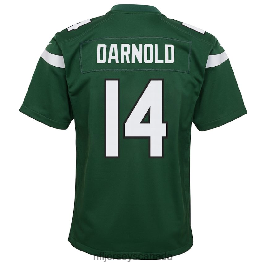Men Preschool New York Jets Sam Darnold Nike Gotham Green Game Jersey Clothing NFL TBXFR62432