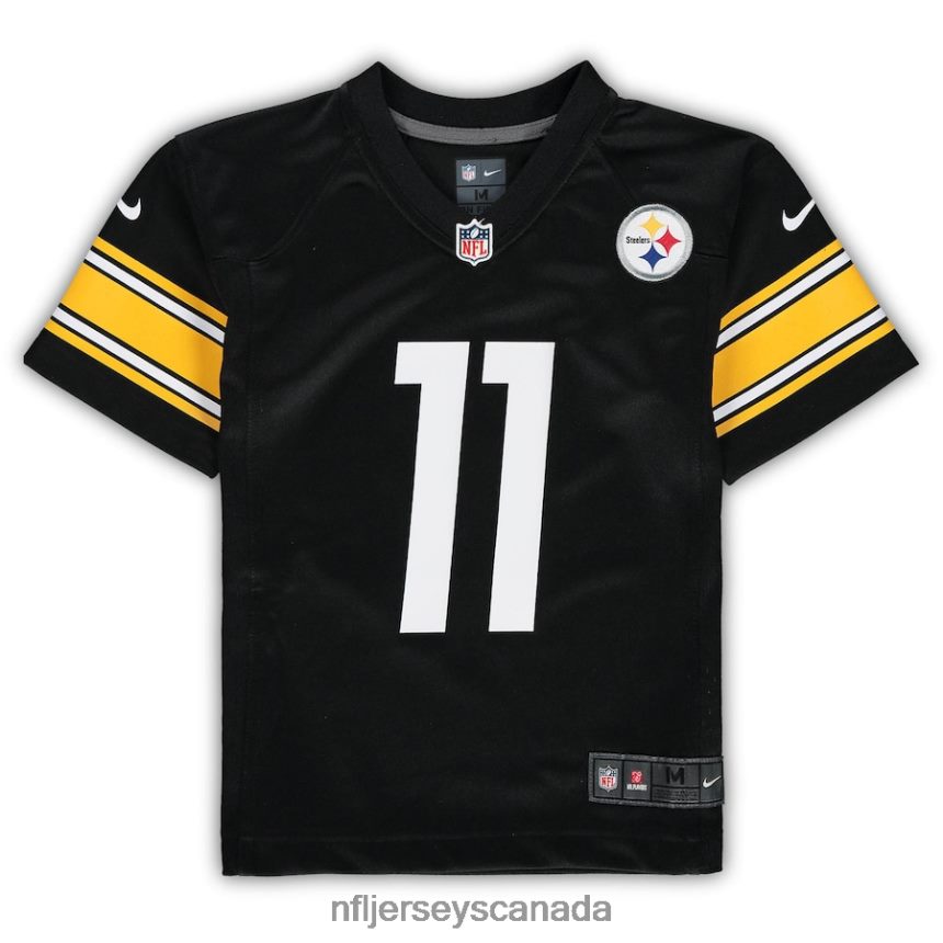 Men Preschool Pittsburgh Steelers Chase Claypool Nike Black Game Jersey Clothing NFL TBXFR61687