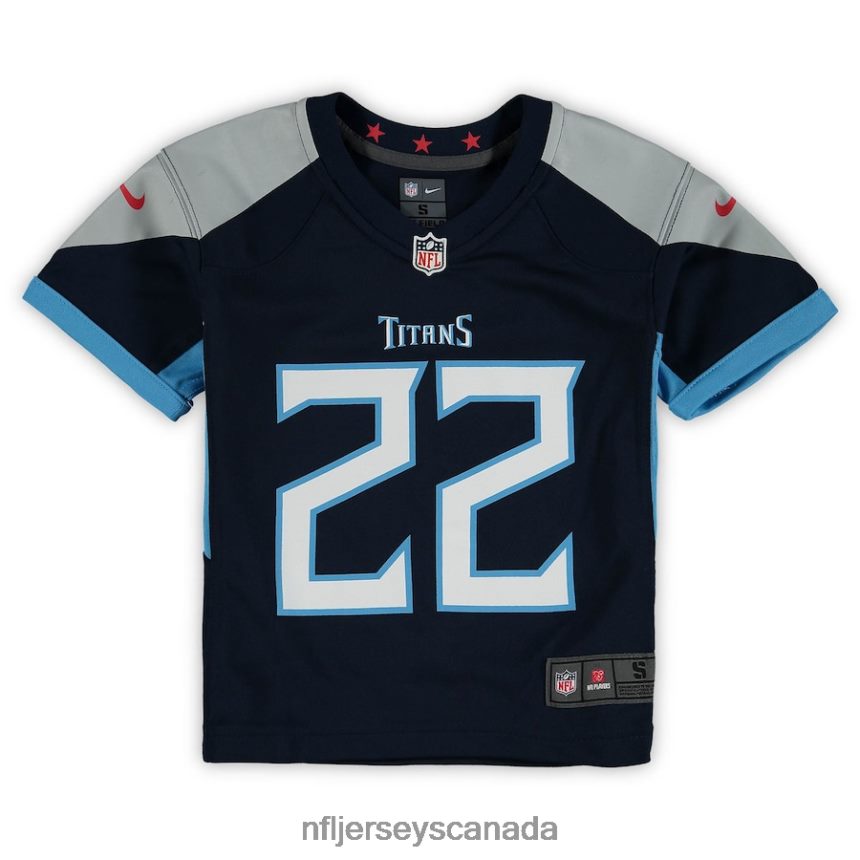 Men Preschool Tennessee Titans Derrick Henry Nike Navy Game Jersey Clothing NFL TBXFR62409