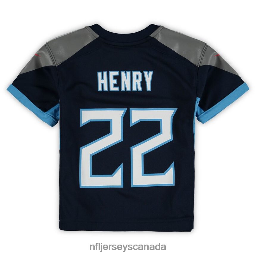 Men Preschool Tennessee Titans Derrick Henry Nike Navy Game Jersey Clothing NFL TBXFR62409