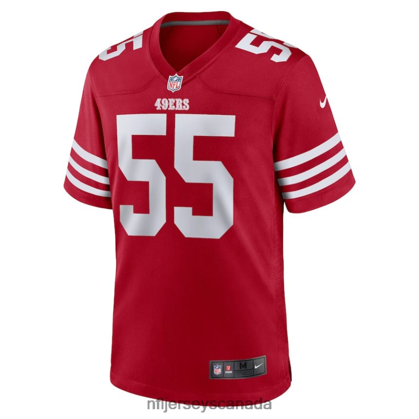Men San Francisco 49ers Akeem Spence Nike Scarlet Home Game Player Jersey Clothing NFL TBXFR65698