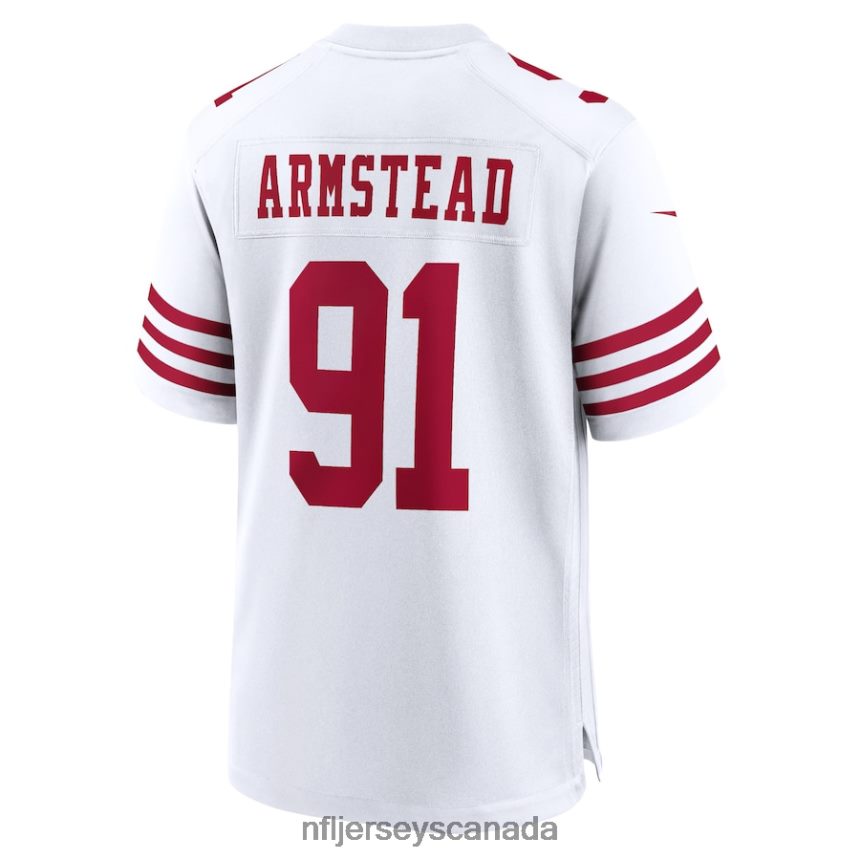Men San Francisco 49ers Arik Armstead Nike White Player Game Jersey Clothing NFL TBXFR63389