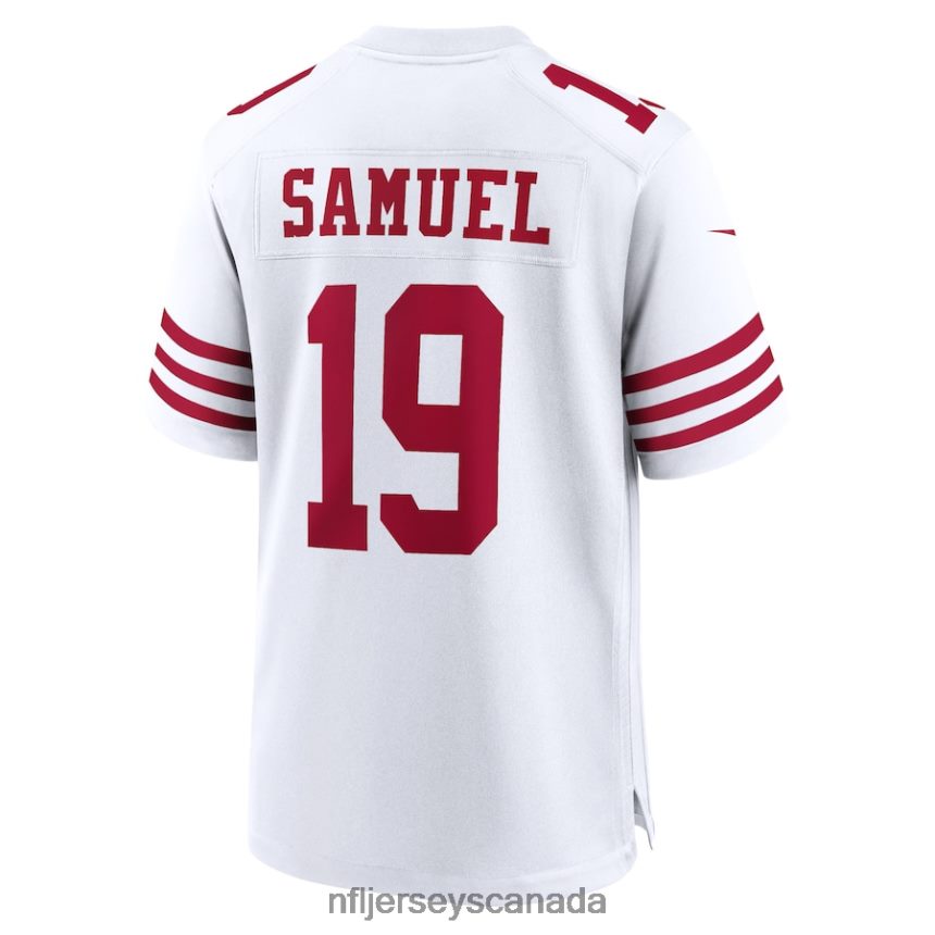 Men San Francisco 49ers Deebo Samuel Nike White Player Game Jersey Clothing NFL TBXFR6174