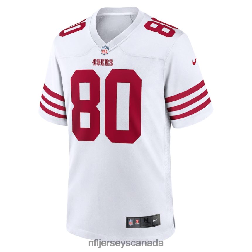 Men San Francisco 49ers Jerry Rice Nike White Retired Player Game Jersey Clothing NFL TBXFR61082